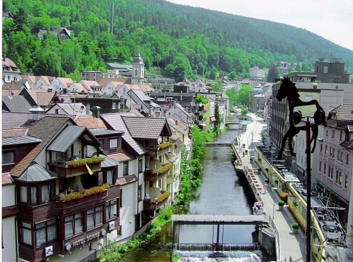 Hotel Sonne Bad Wildbad Exterior foto