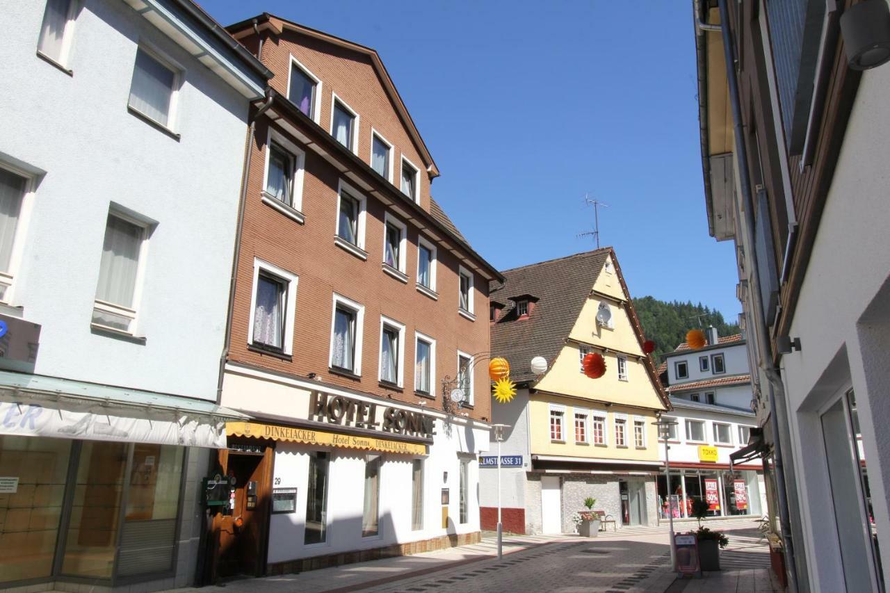 Hotel Sonne Bad Wildbad Exterior foto